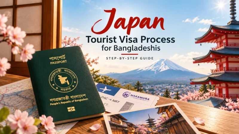 Japan tourist visa process for Bangladeshis: step-by-step guide
