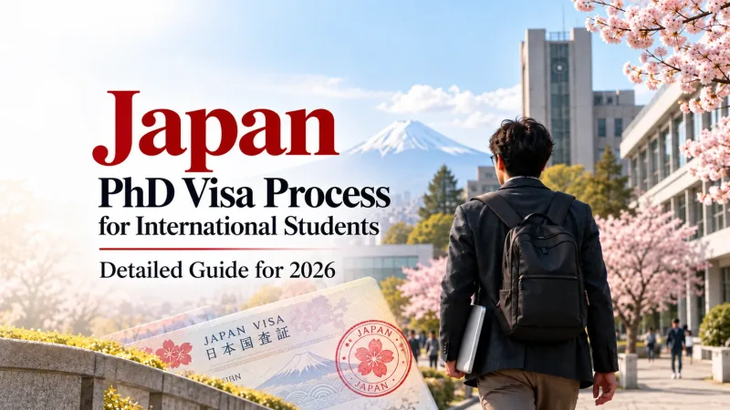 Japan PhD Visa Process For International Students: Detailed Guide for 2026